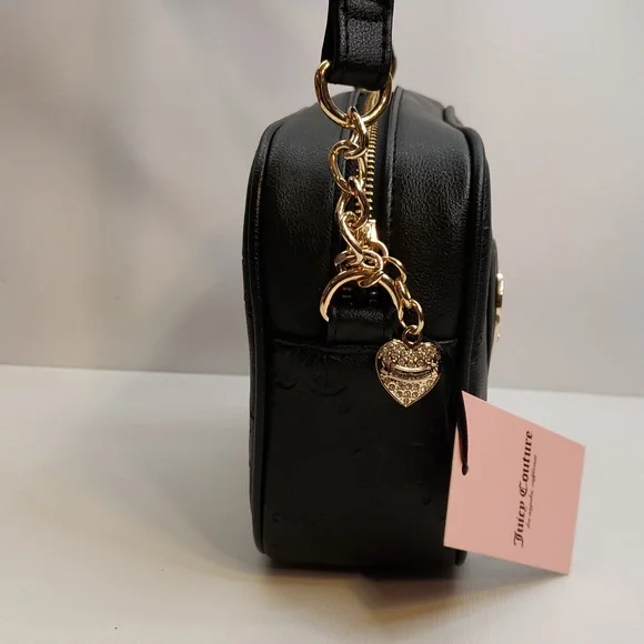 NWT Juicy Couture Liquorice Only You N Me Camera Crossbody Bag - Picture 7 of 17